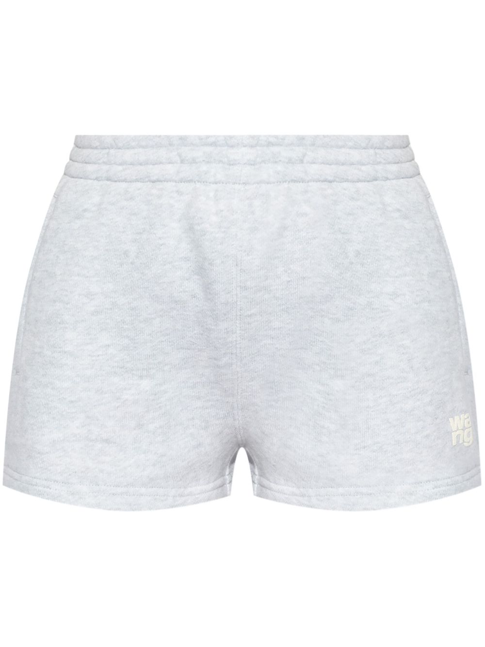 Alexander Wang T 棉短裤 - 灰色