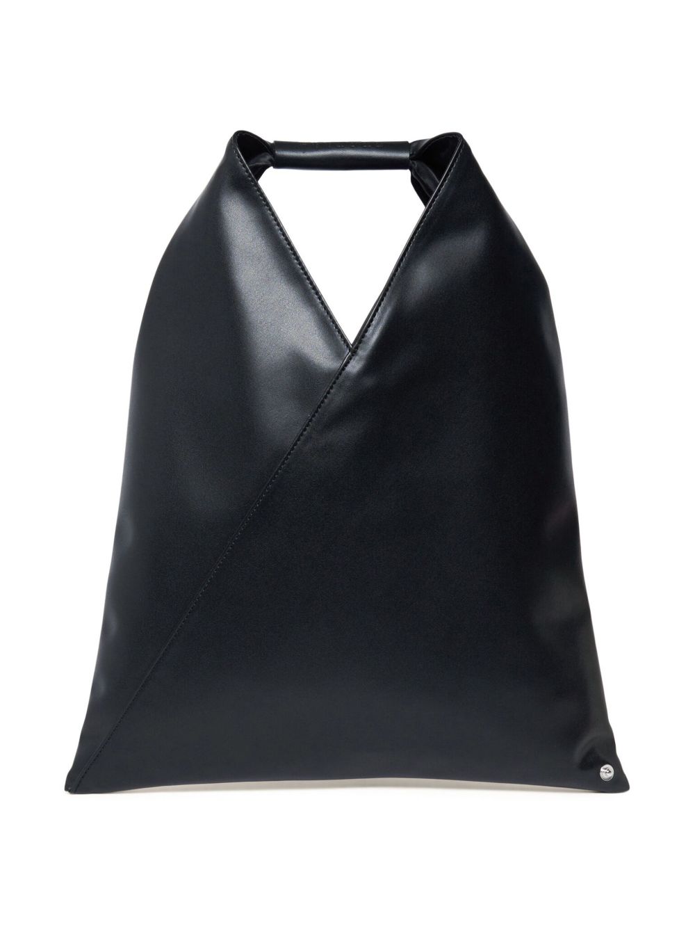MM6 Maison Margiela Kids Japanese 小号三角形手提包 - 黑色