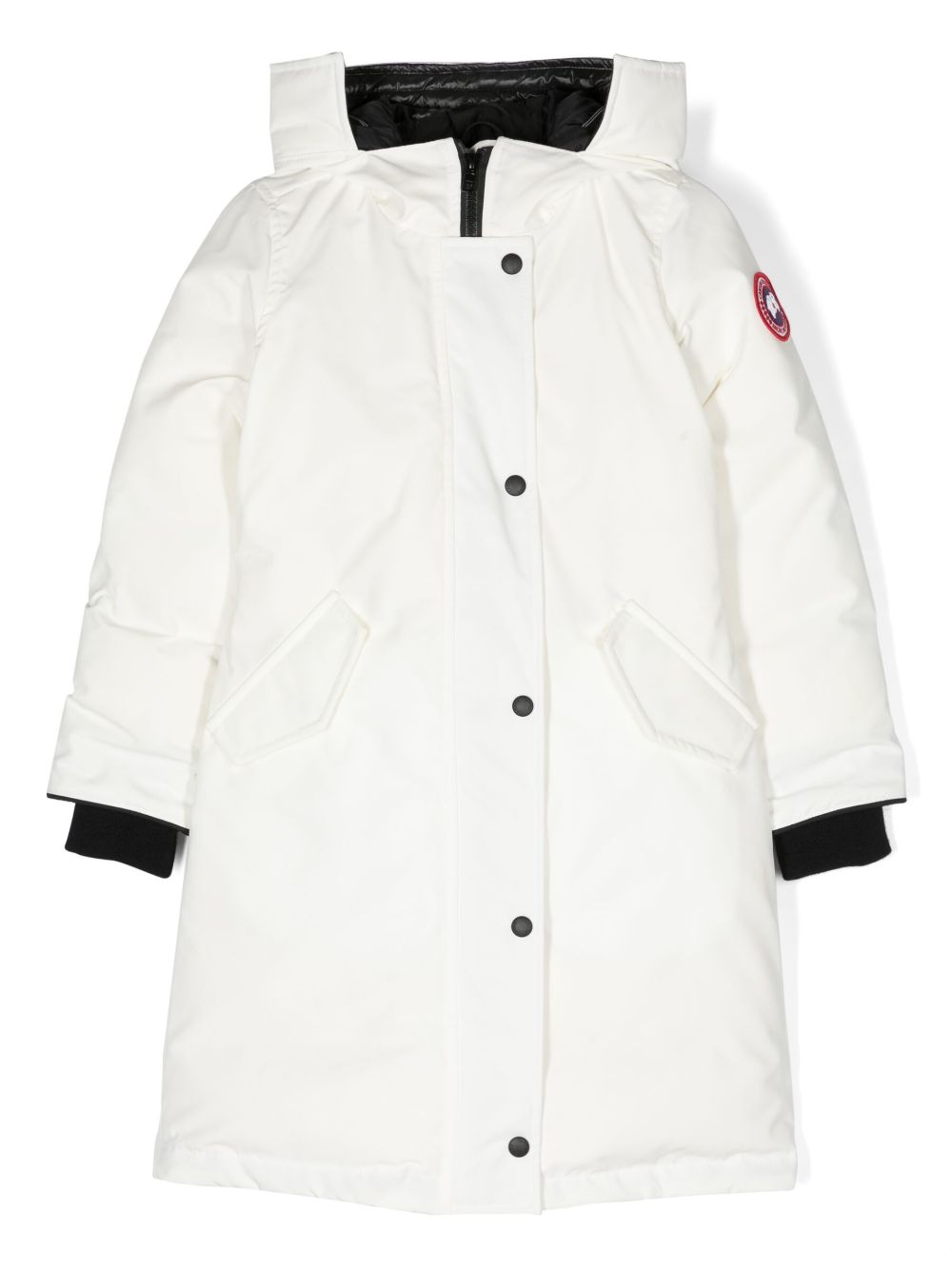 Canada Goose Kids Brittania 防泼水填充外套 - 白色