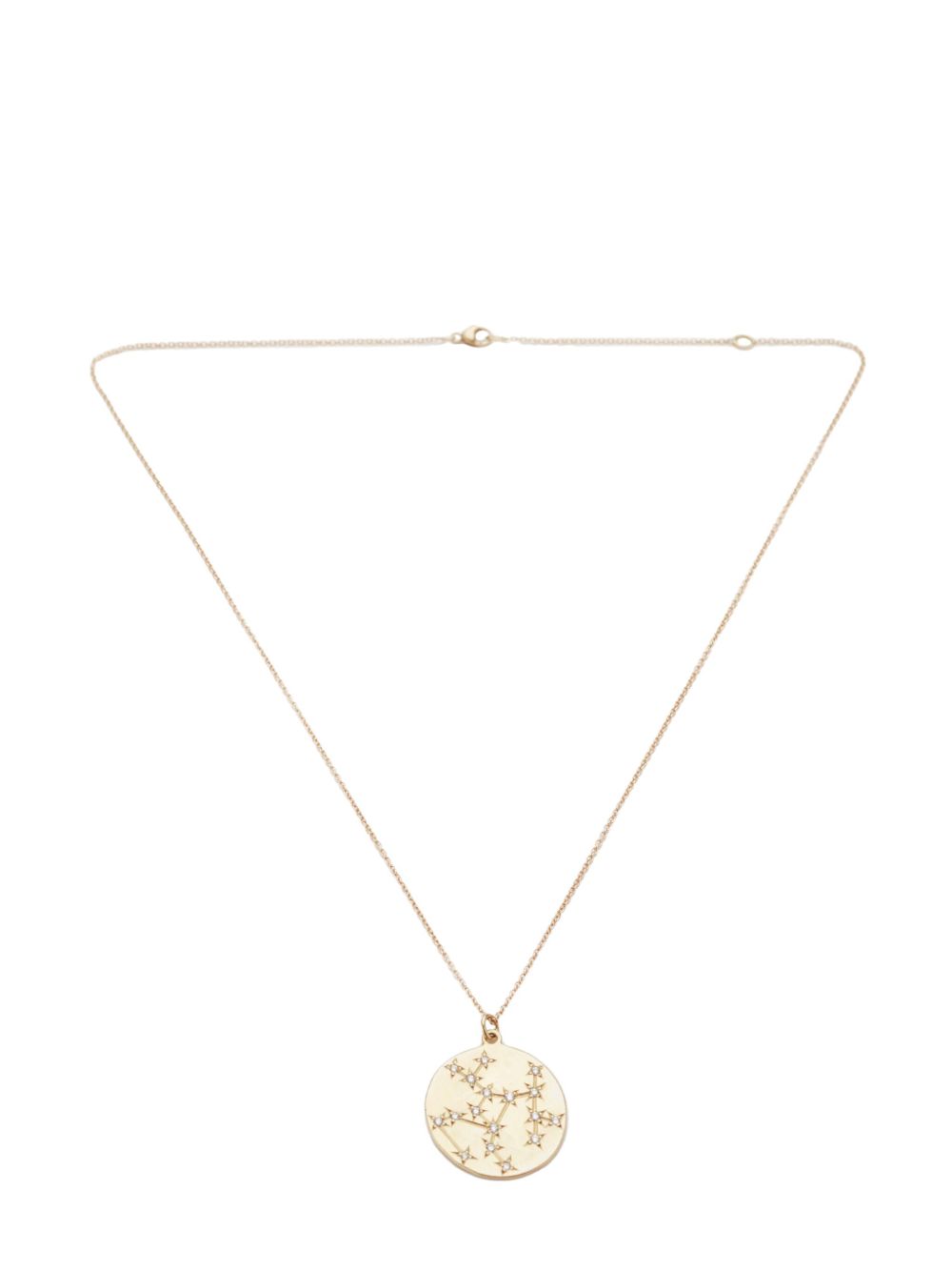 Brooke Gregson Sagittarius diamonds necklace - 金色