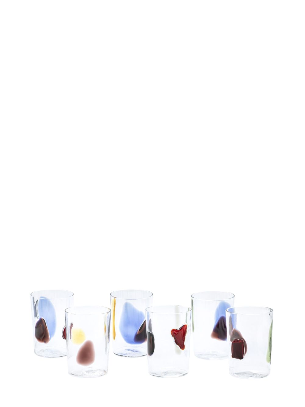 Venini Pezzenti glasses (set of six) - 中性色