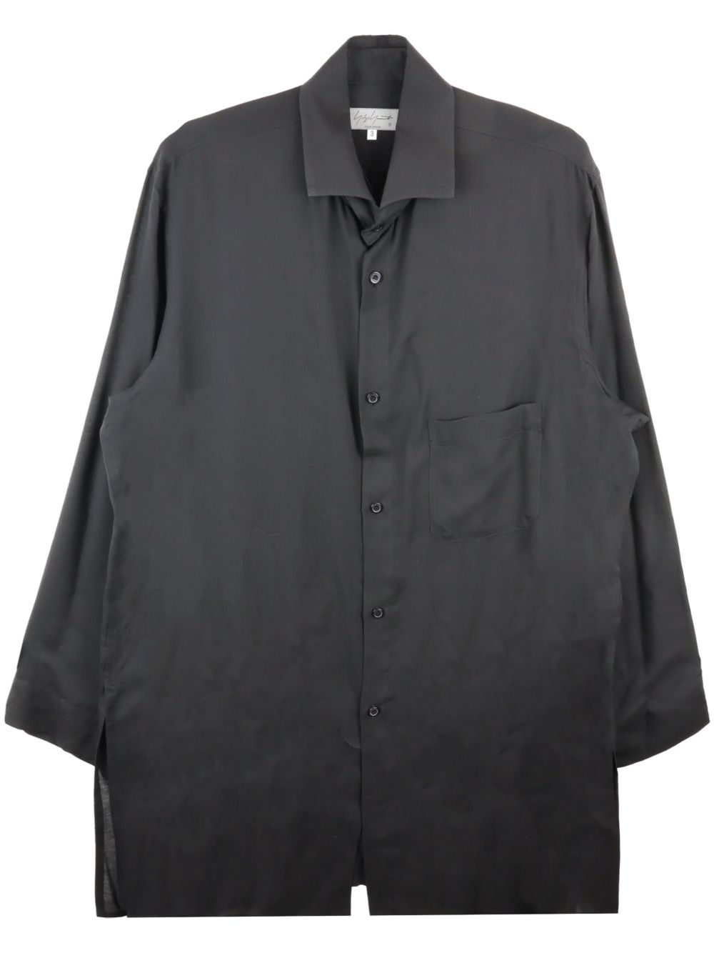 Yohji Yamamoto 长袖衬衫 - 灰色