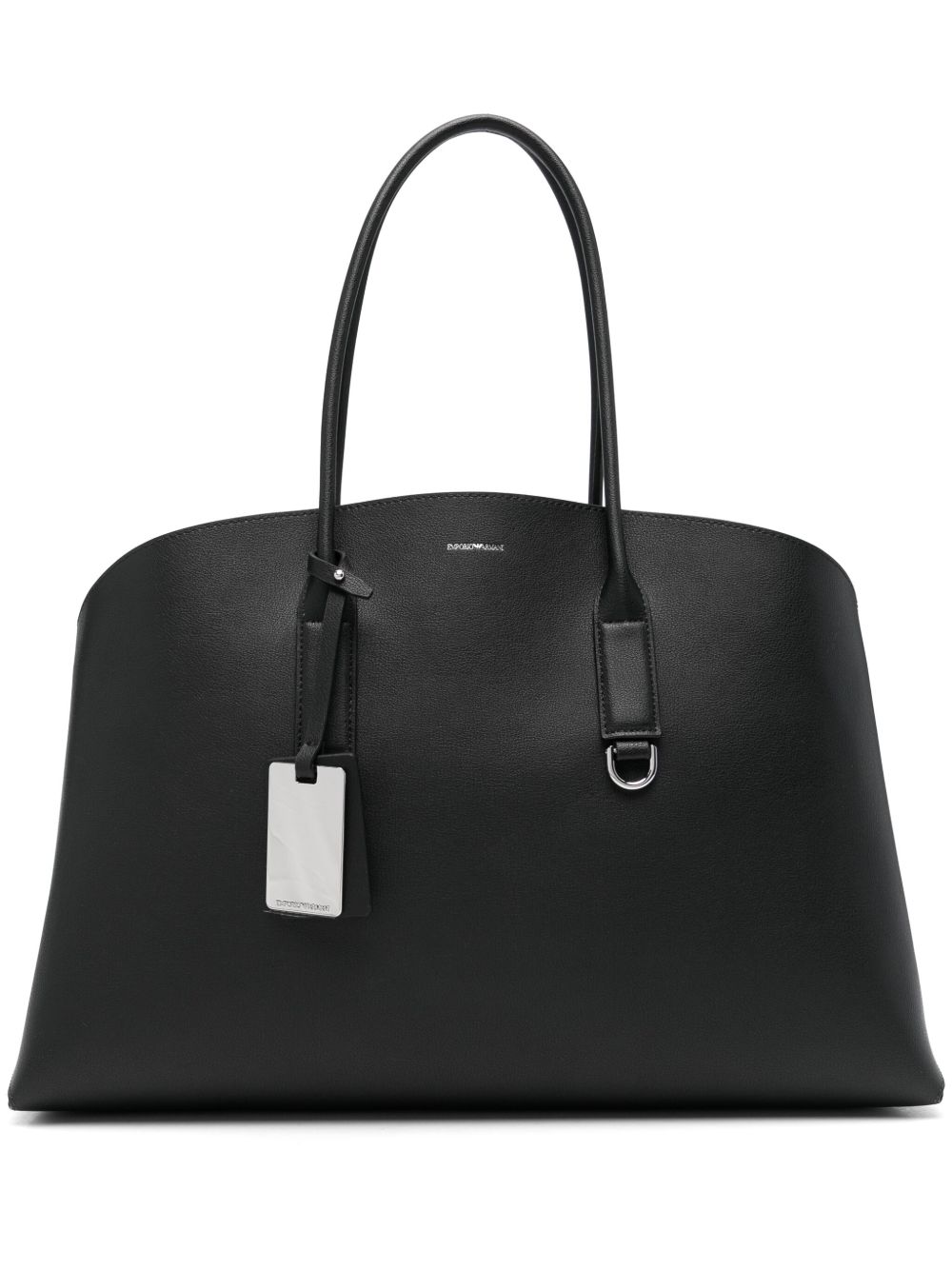 Emporio Armani ASV Icon 手提包 - 黑色