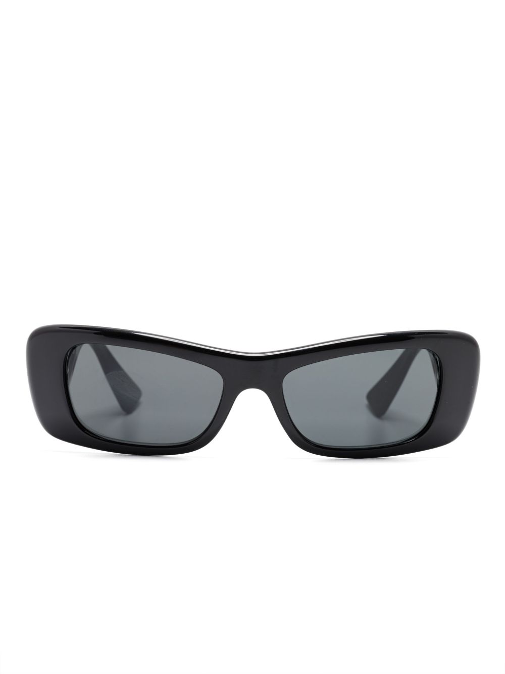 Versace Eyewear Classic Top 太阳眼镜 - 黑色