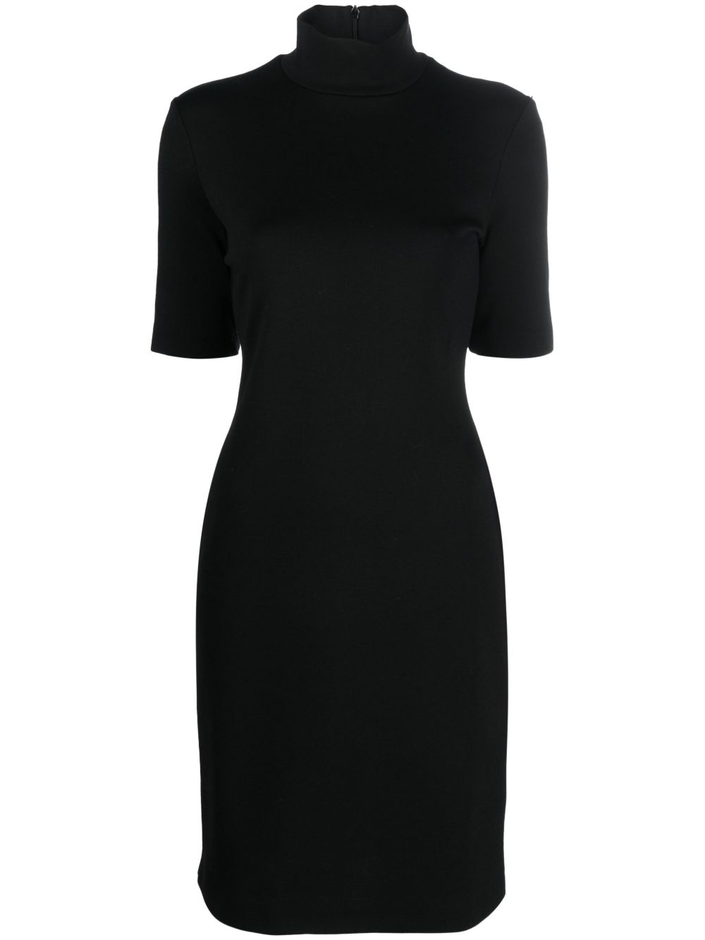 Sportmax Abiti 针织中长连衣裙 - 黑色