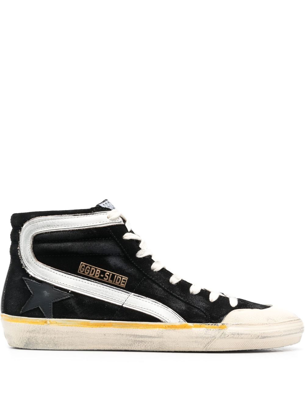 Golden Goose Slide Penstar 高帮运动鞋 - 黑色