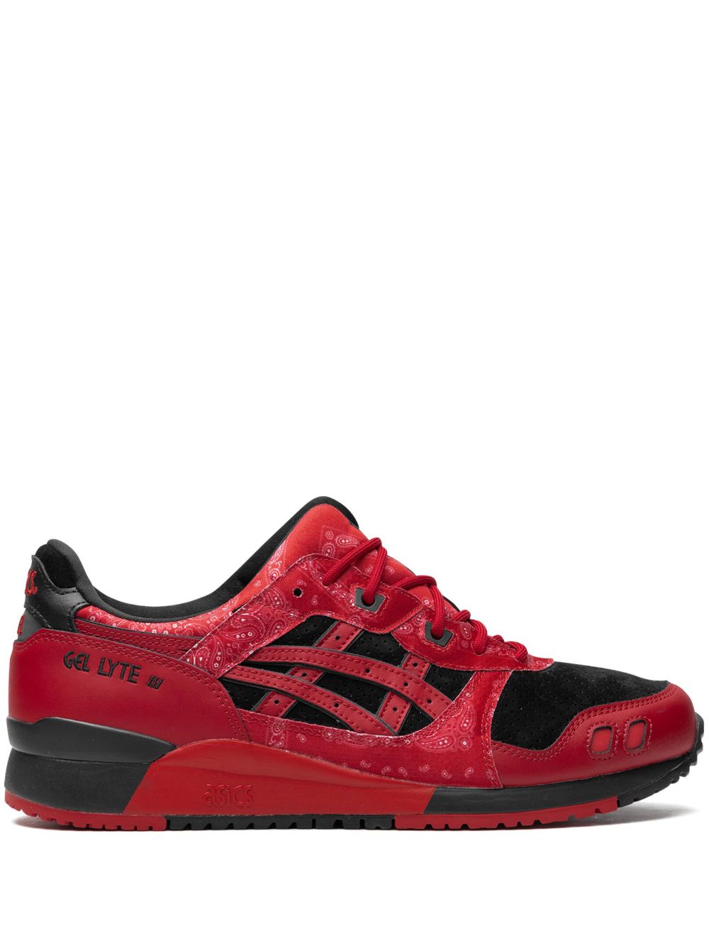 ASICS atmos X RED SPIDER X GEL-LYTE 3 Bandana Print 运动鞋 - 红色