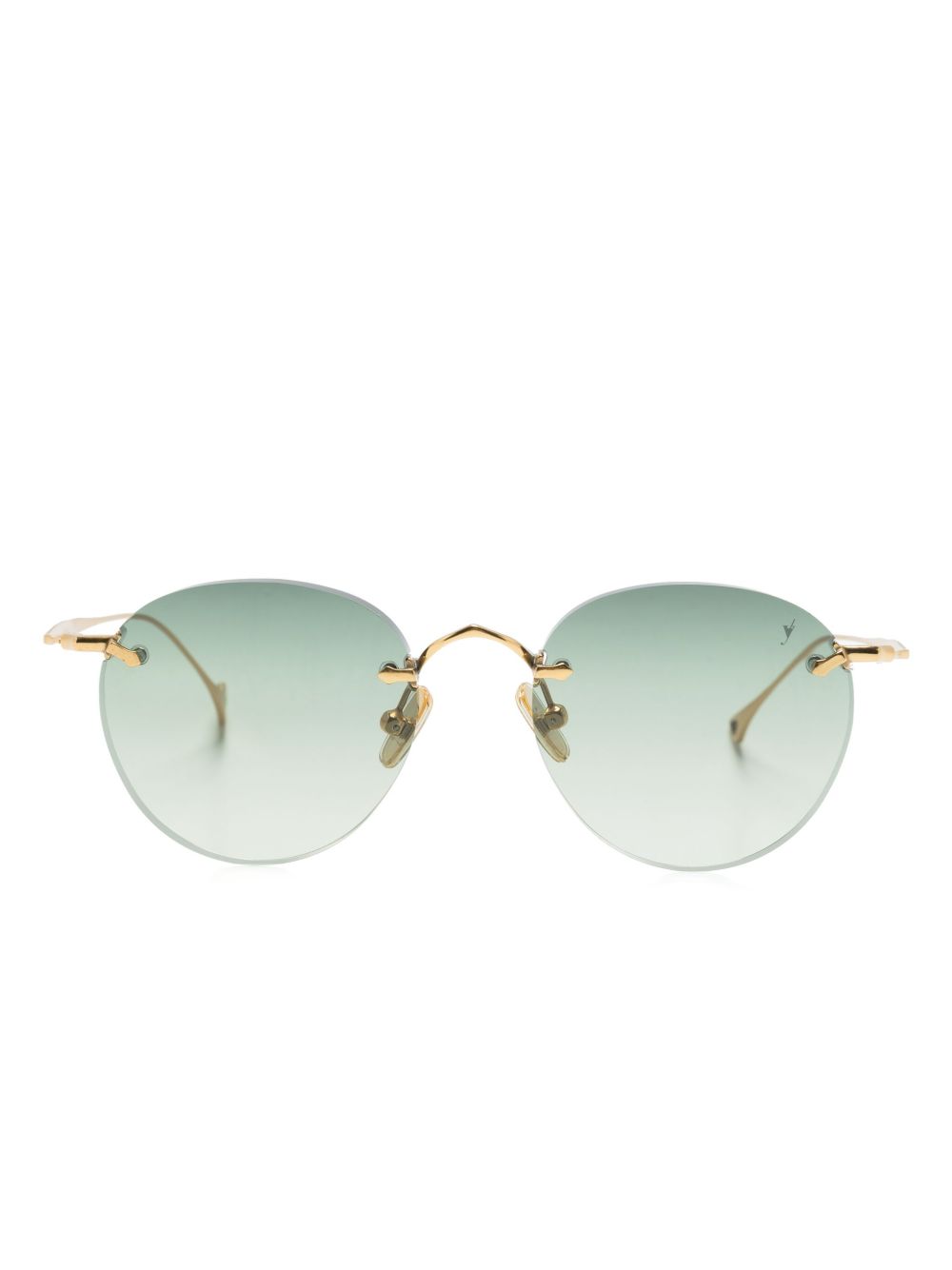 Eyepetizer Oxford 圆框太阳眼镜 - 金色