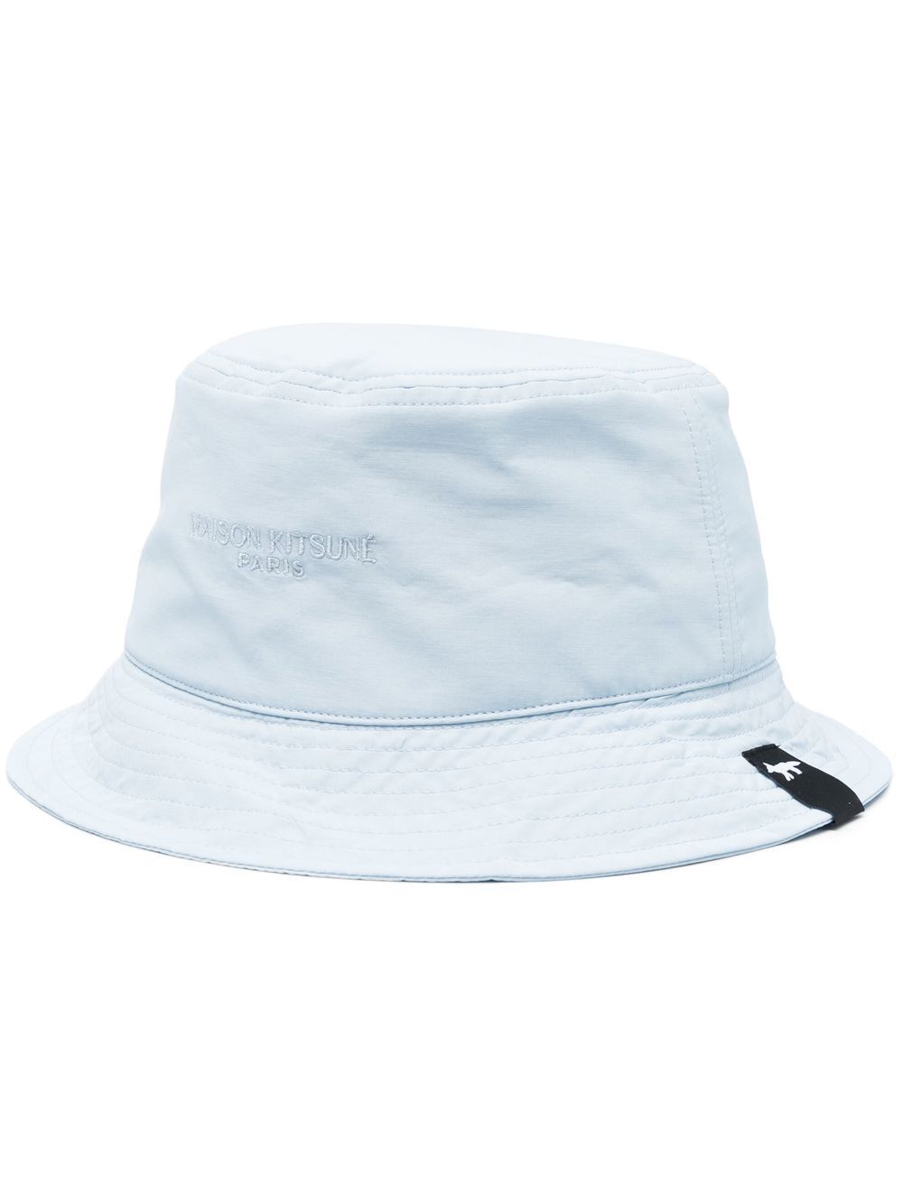 Maison Kitsuné logo细节渔夫帽 - 蓝色
