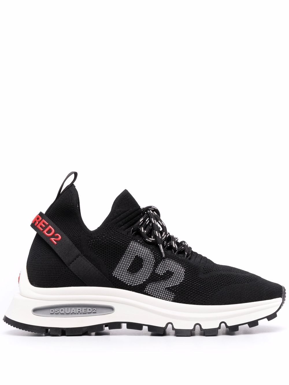 DSQUARED2 D2次方 Speedster 低帮运动鞋 - 黑色