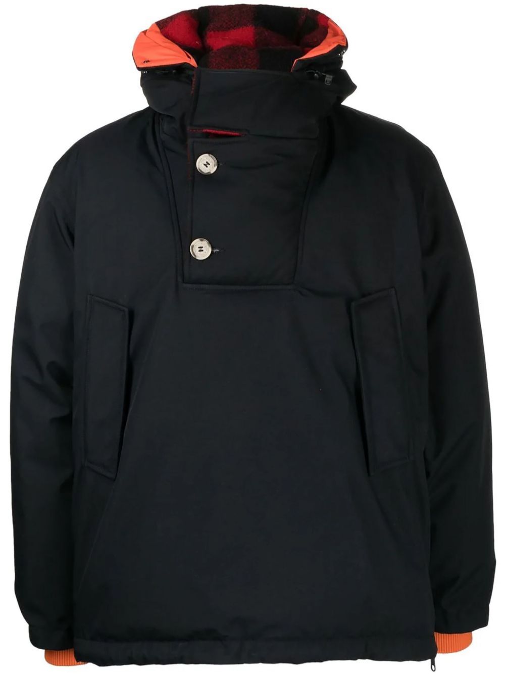 Woolrich 连帽夹克 - 黑色
