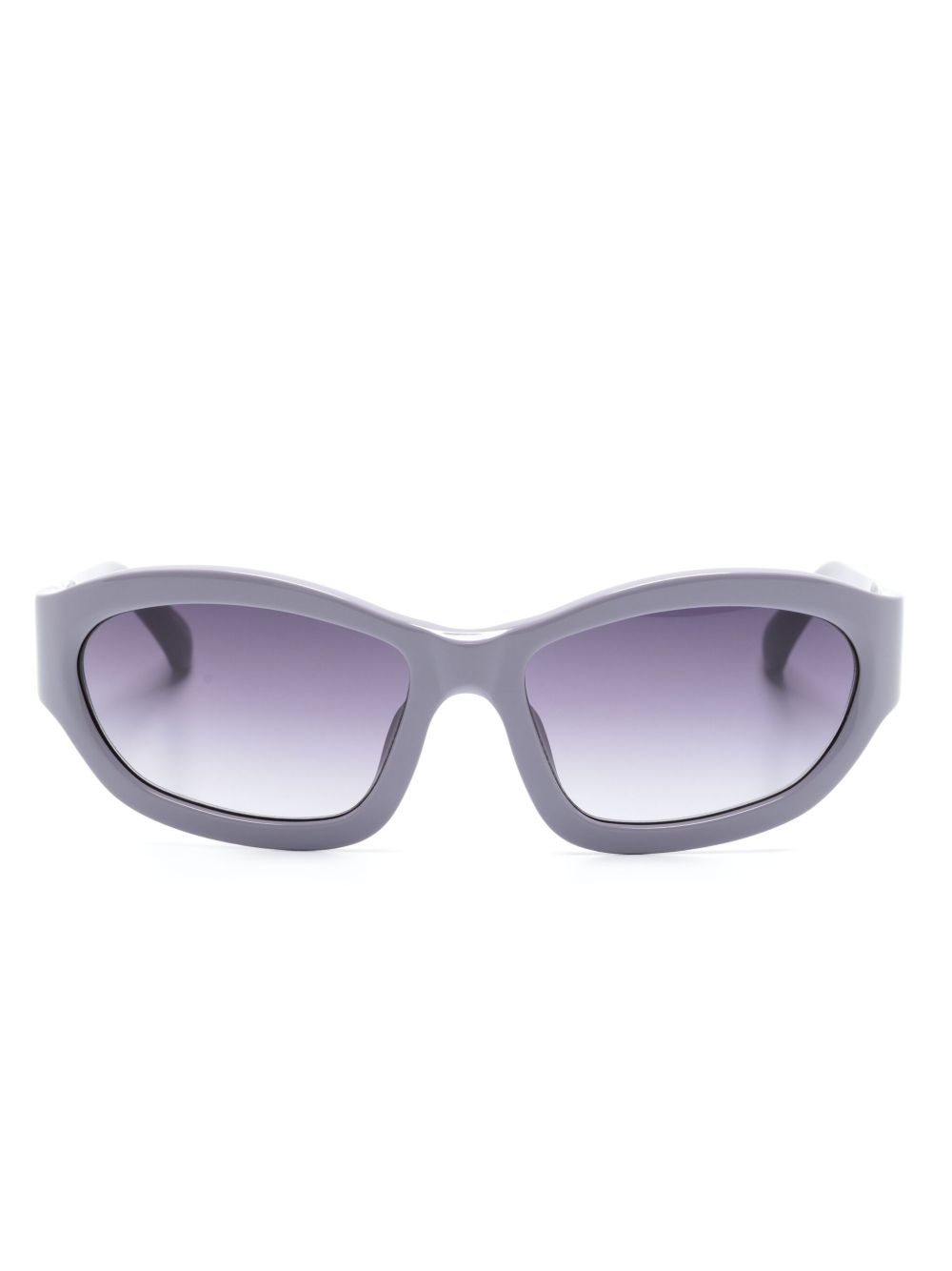 Linda Farrow x Dries Van Noten D形框太阳眼镜 - 紫色
