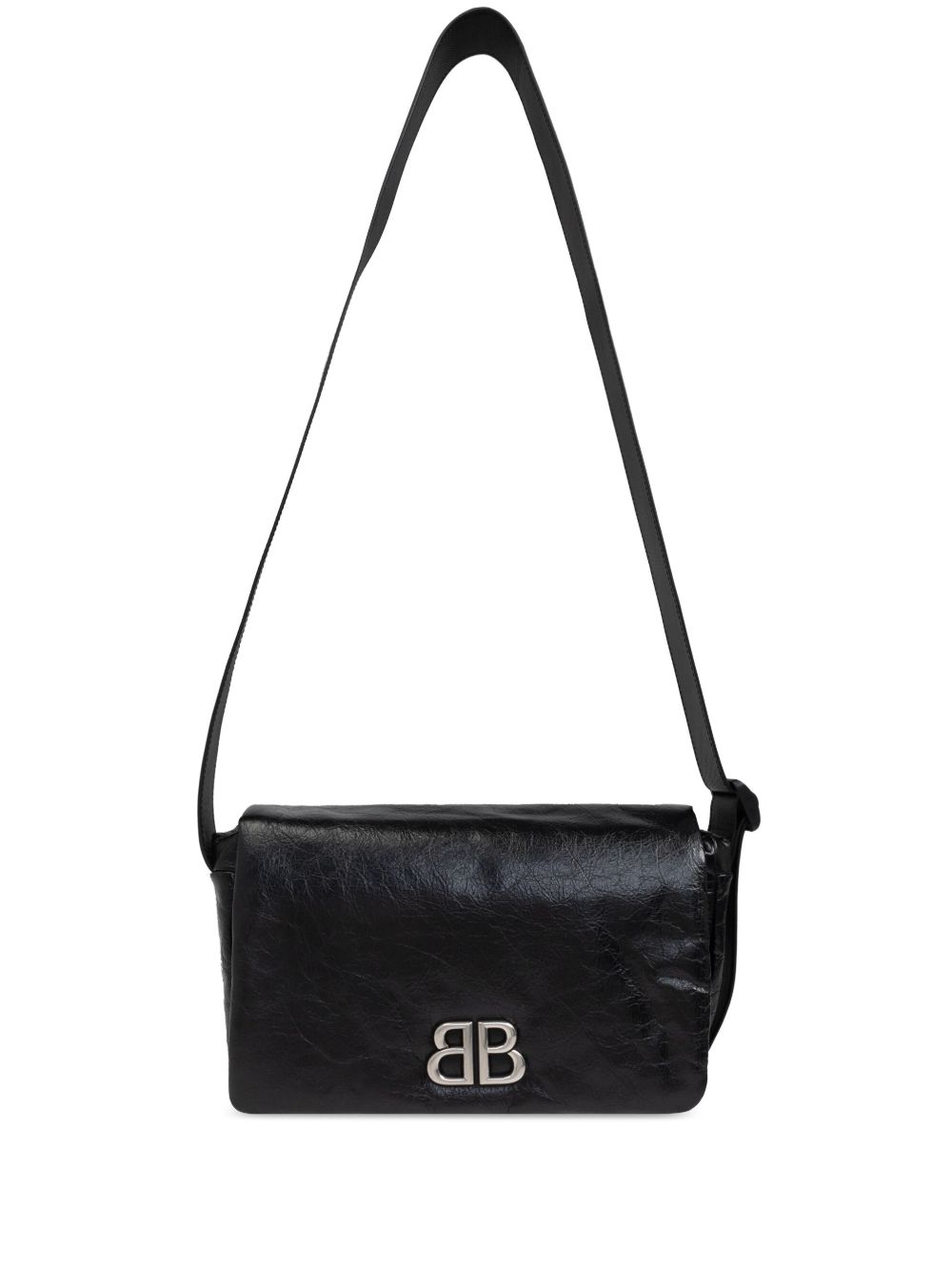 Balenciaga Monaco 邮差包 - 黑色