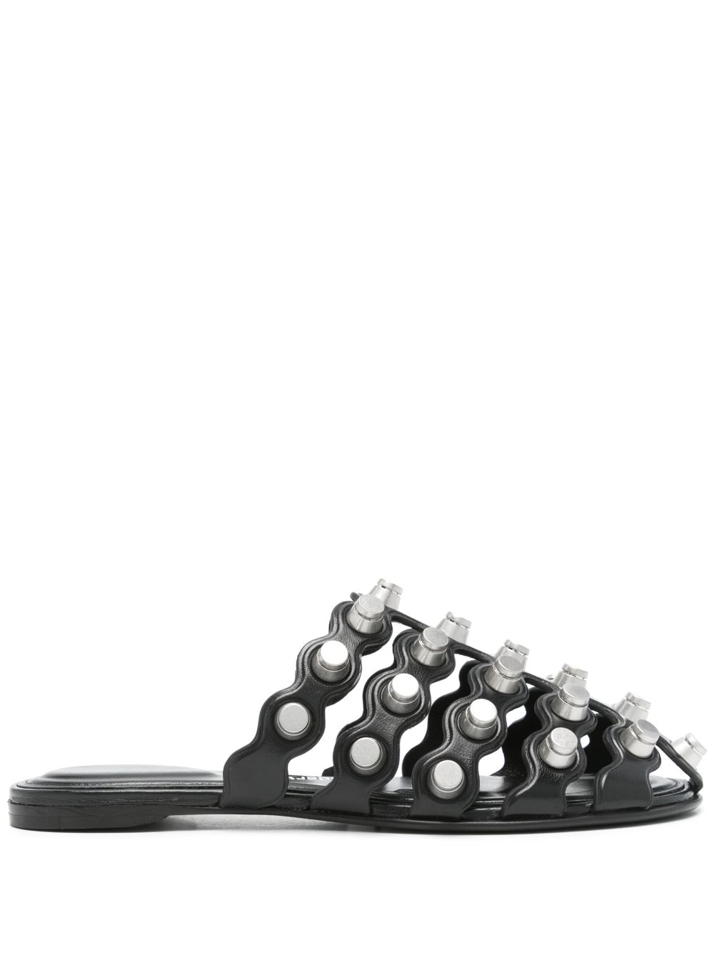 Alexander Wang Rexa Cage 拖鞋 - 黑色