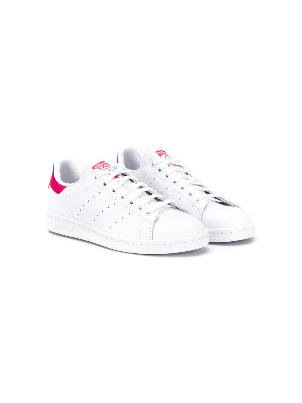 adidas Kids Stan Smith板鞋 - 白色