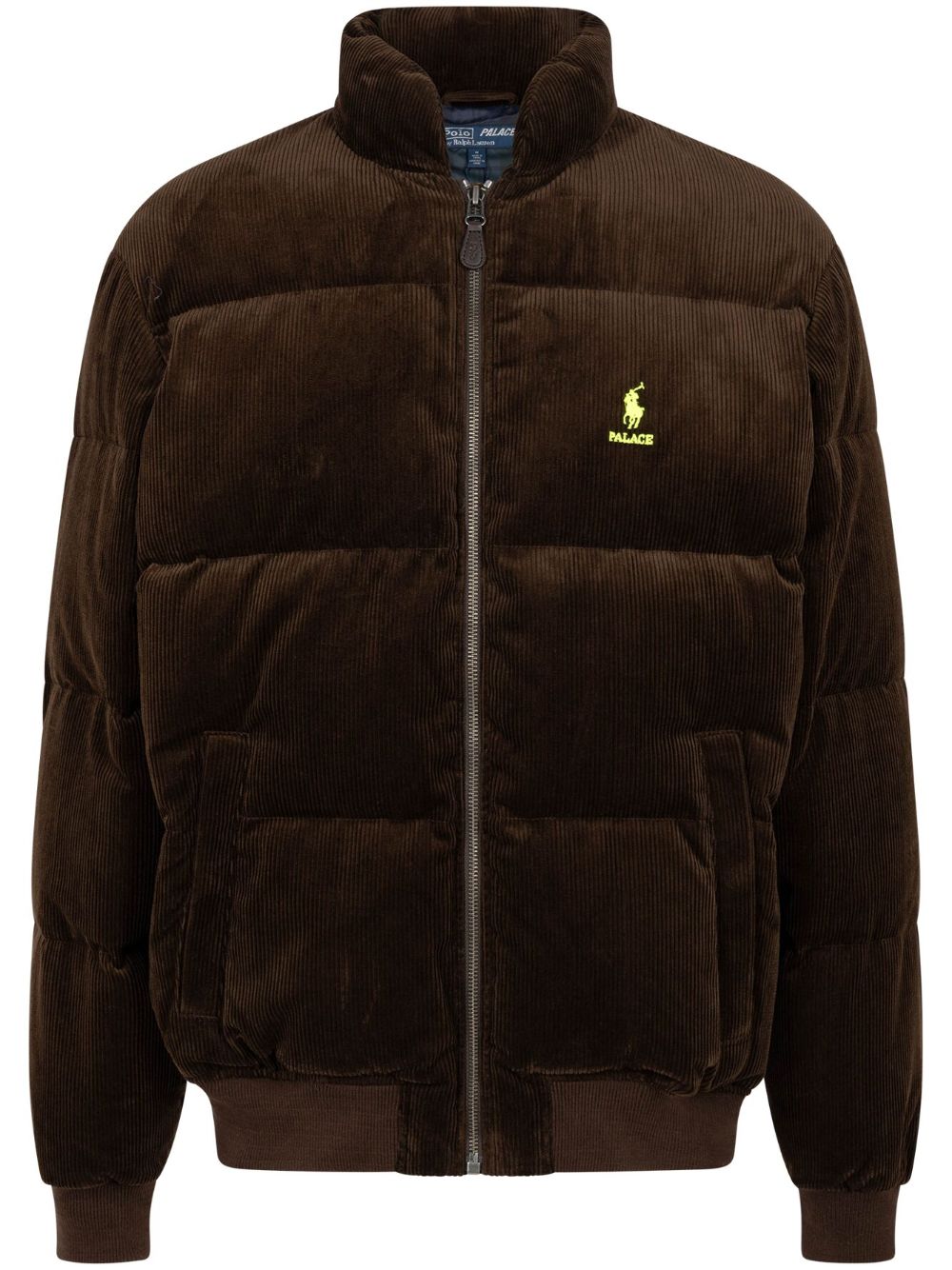 Palace x Ralph Lauren 灯芯绒羽绒夹克 - 褐色
