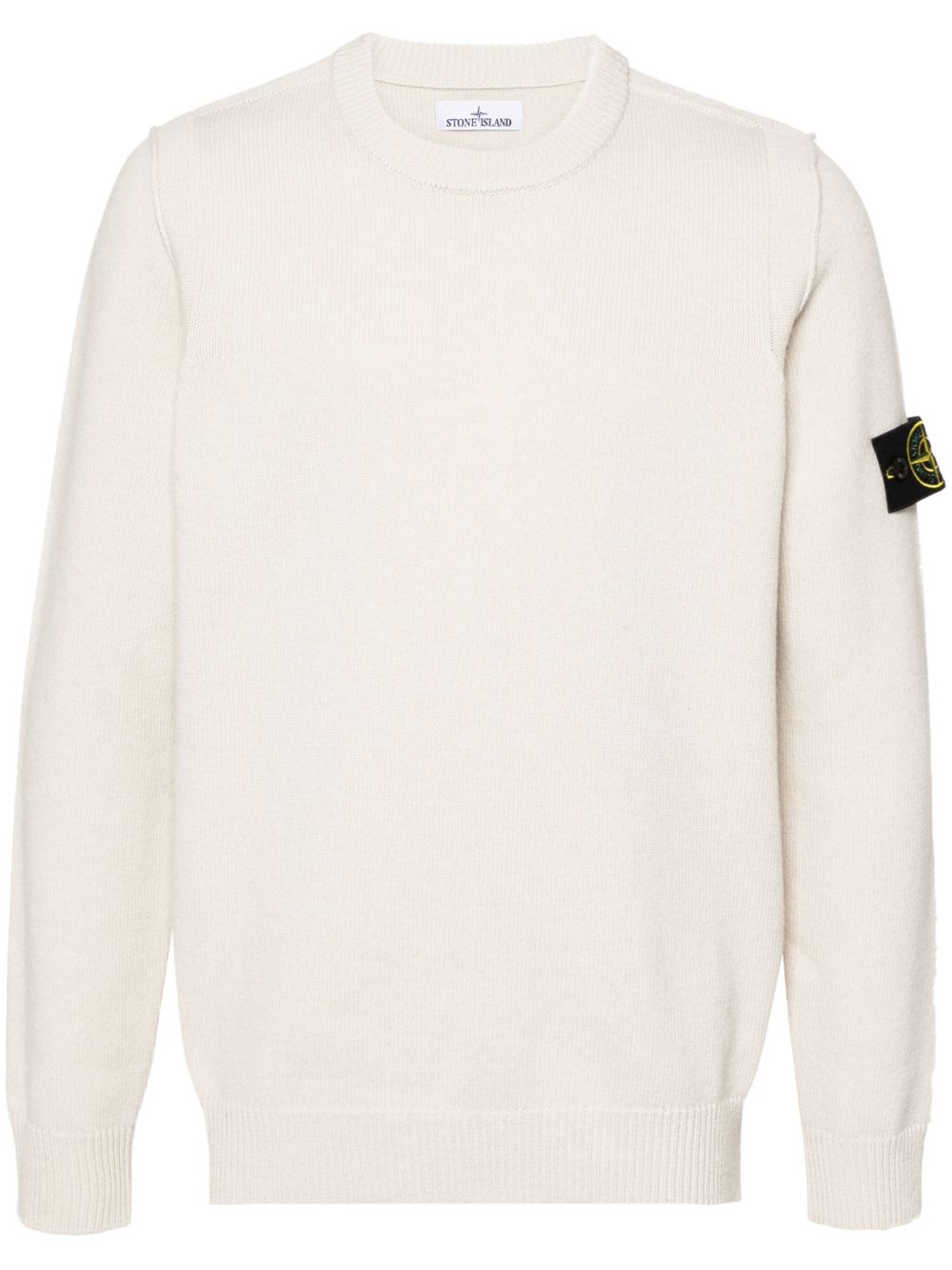 Stone Island 罗盘徽章毛衣 - 中性色