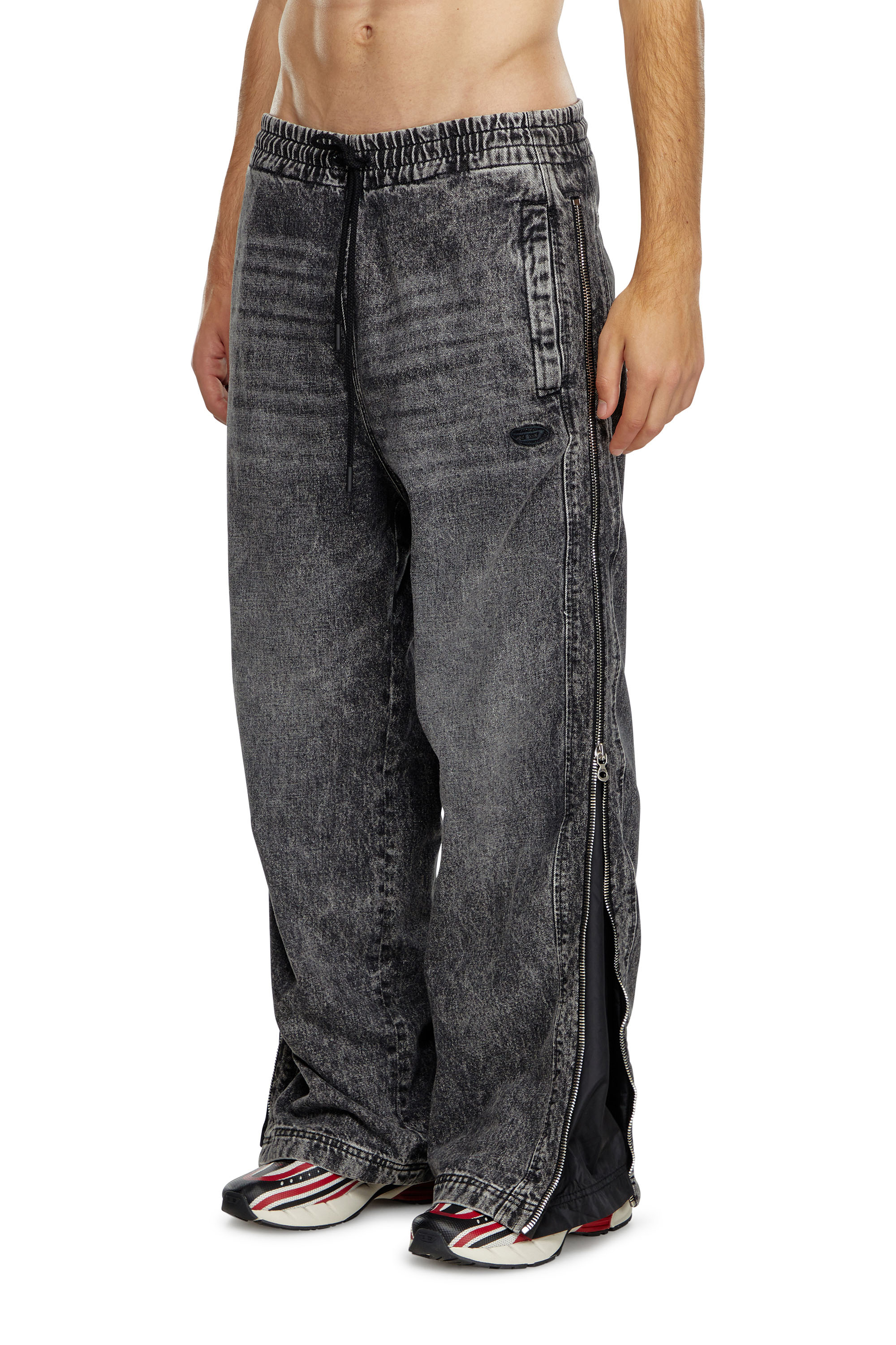 Diesel - Relaxed Jeans - D-Martian - Jeans - Man - Black