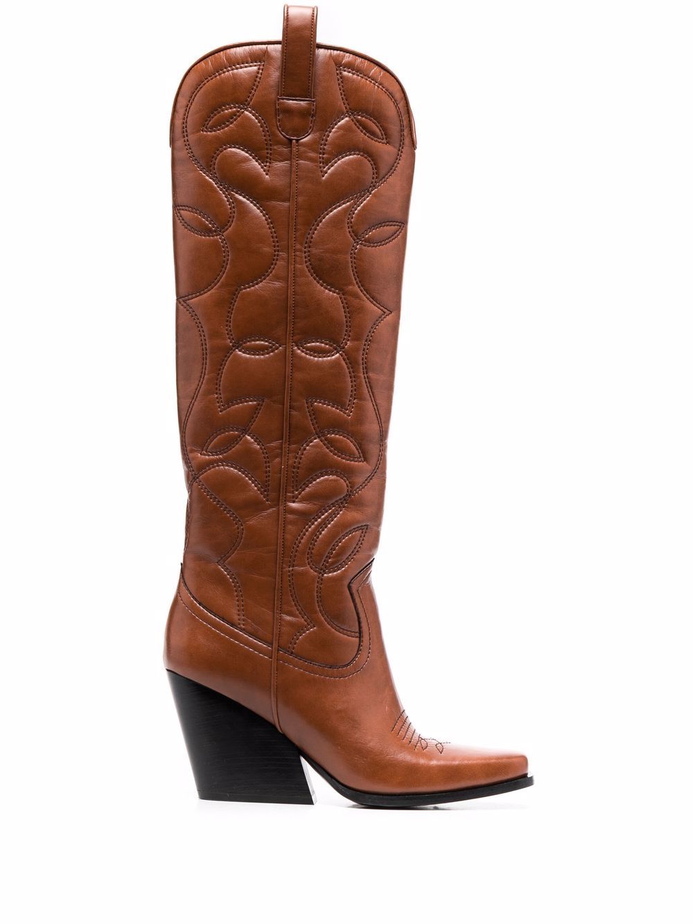 Stella McCartney 斯特拉·麦卡特尼 Cowboy Cloudy 及膝靴 - 褐色