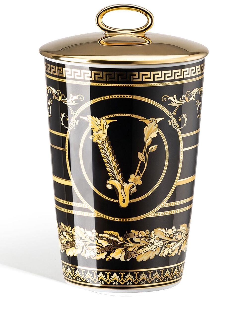 Versace 范思哲 Virtus Gala 蜡烛 - 黑色