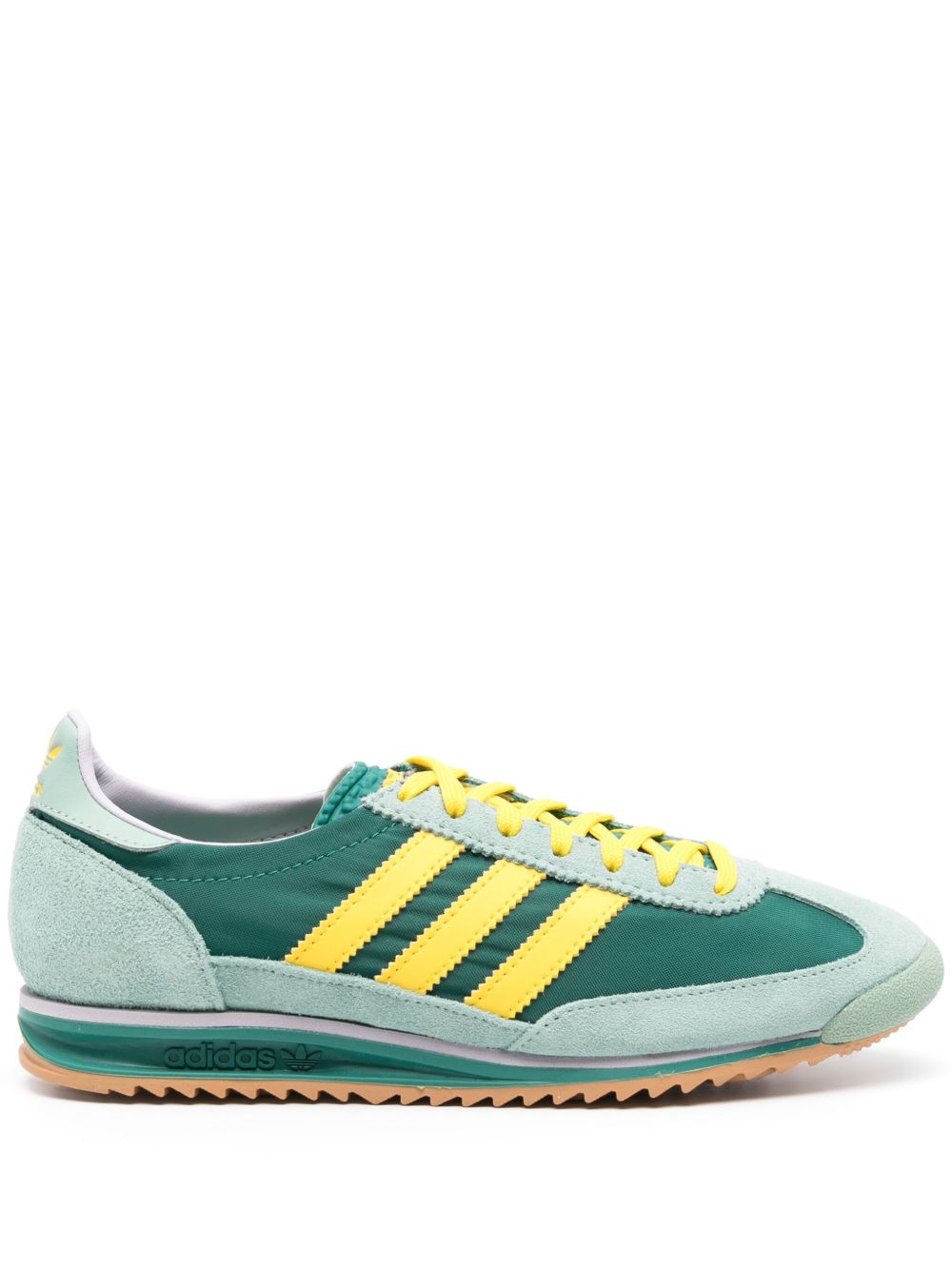 adidas SL 72 OG 拼接运动鞋 - 绿色