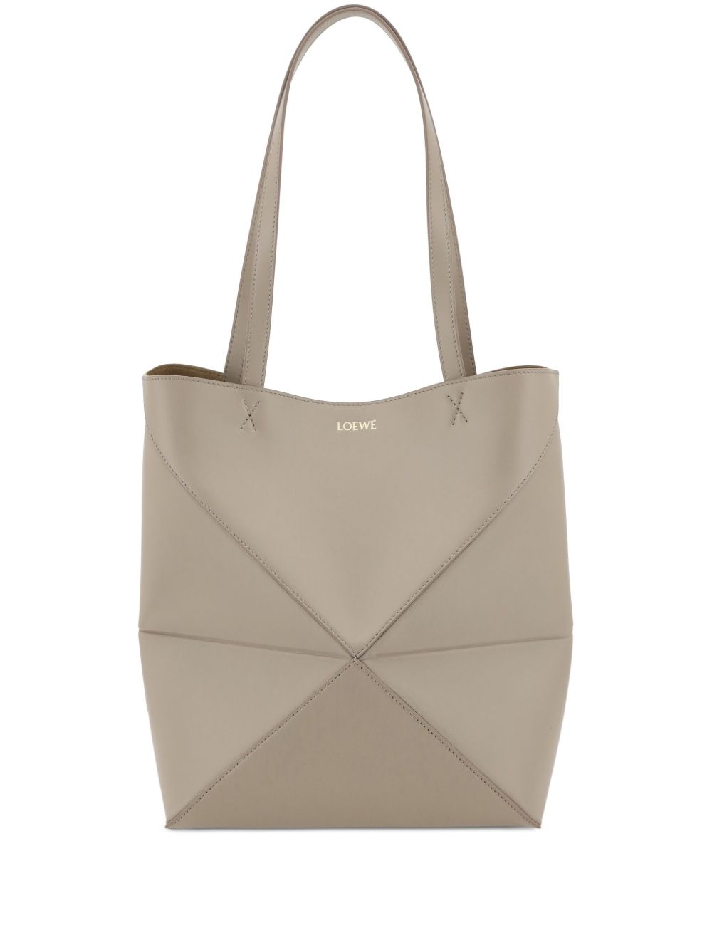 LOEWE Puzzle Fold 中号托特包 - 中性色