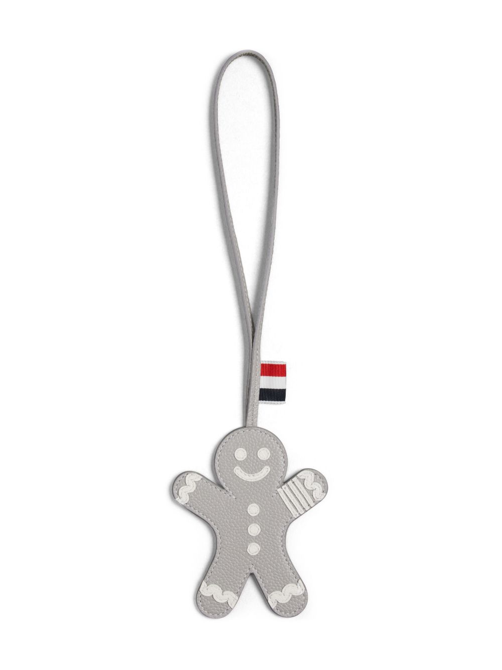 Thom Browne Gingerbread 吊坠 - 灰色