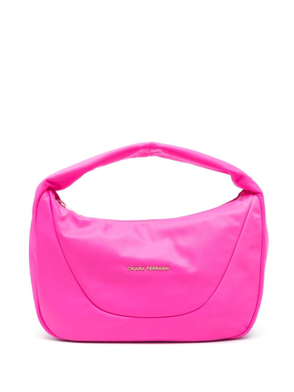 Chiara Ferragni Caia Eyelike 图案logo单肩包 - 粉色