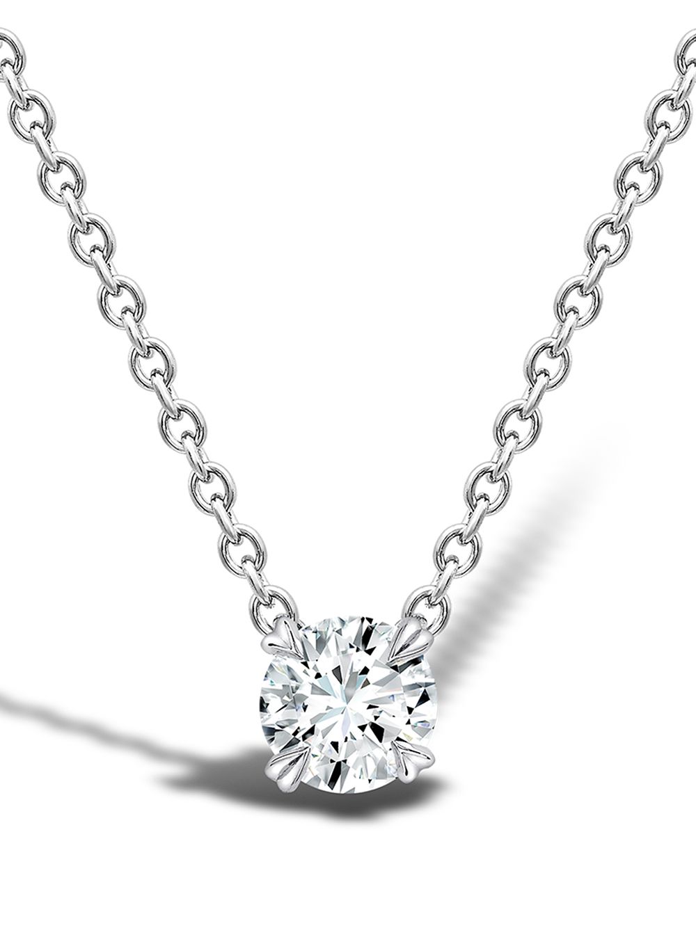 Pragnell Windsor 18K白金钻石吊坠 - 银色