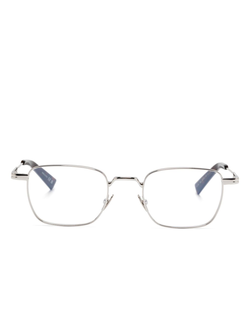 Saint Laurent Eyewear 方框眼镜 - 银色
