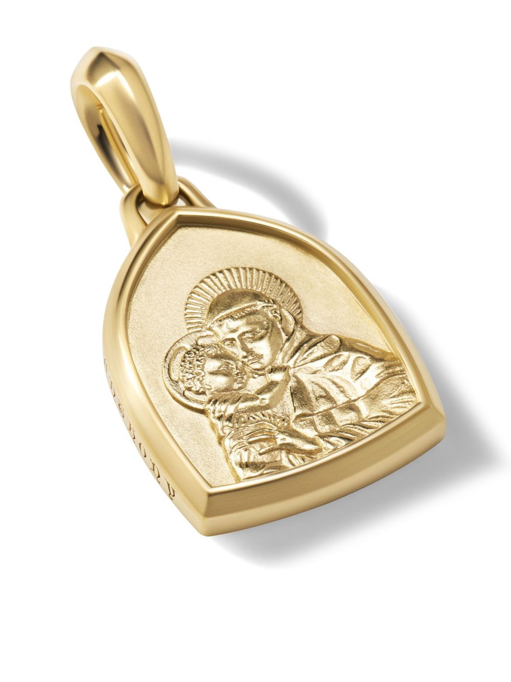 David Yurman St. Anthony 18K黄金吊坠 - 金色