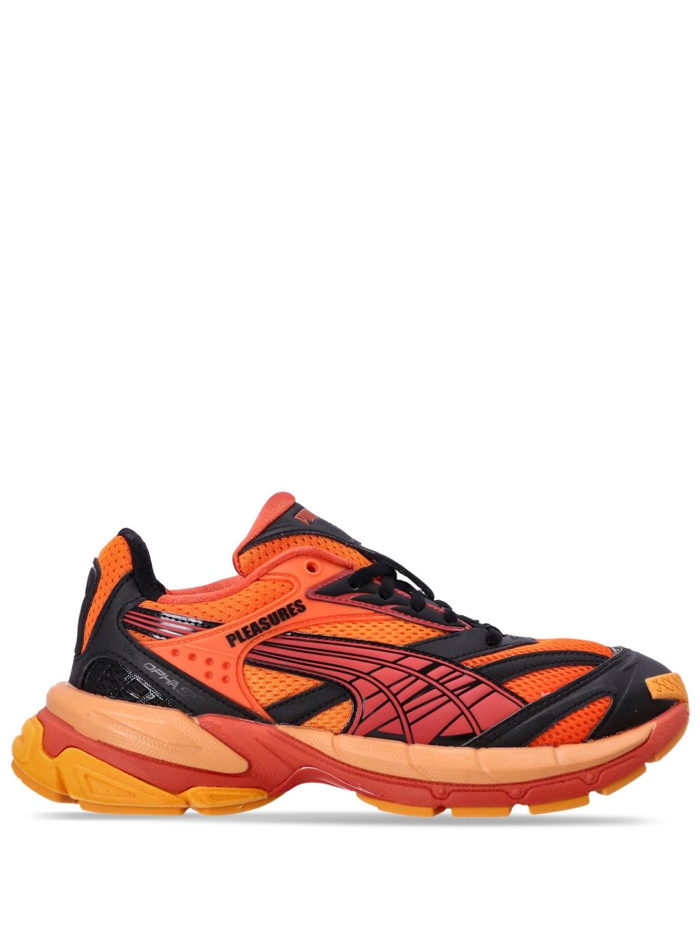 PUMA x PLEASURES Velophasis Layers 运动鞋 - 橘色