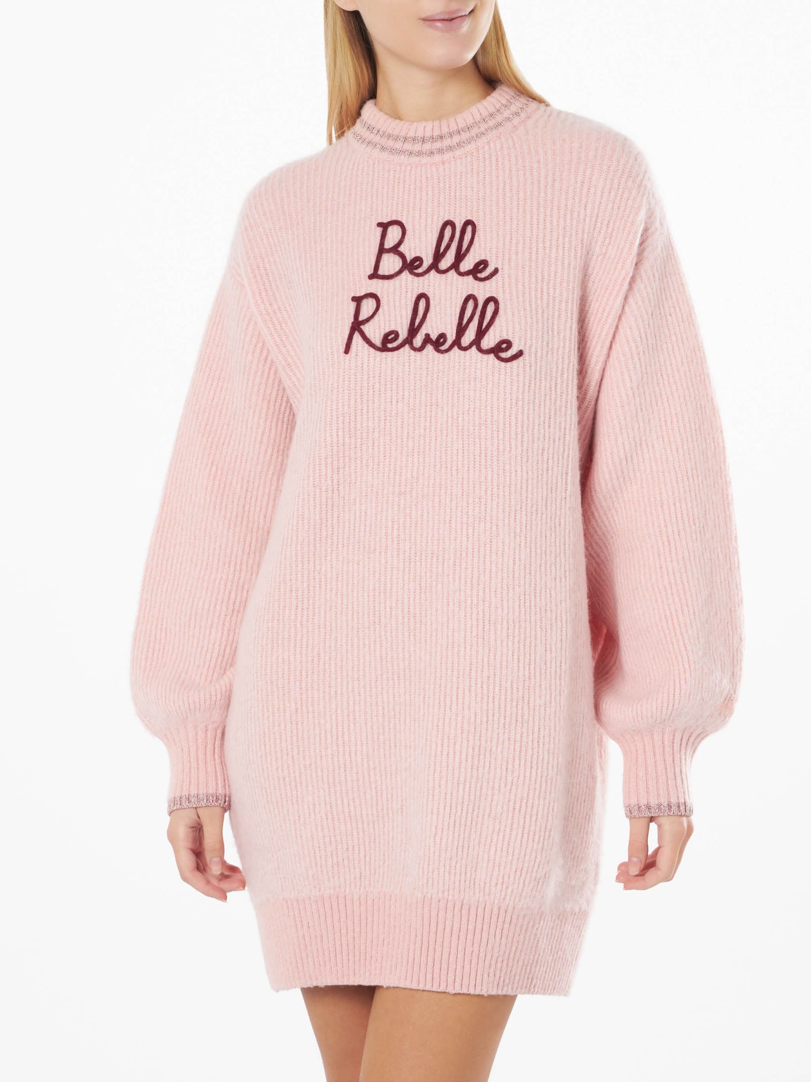 MC2 Saint Barth 针织连衣裙 采用柔软面料 缀有Belle Rebelle刺绣