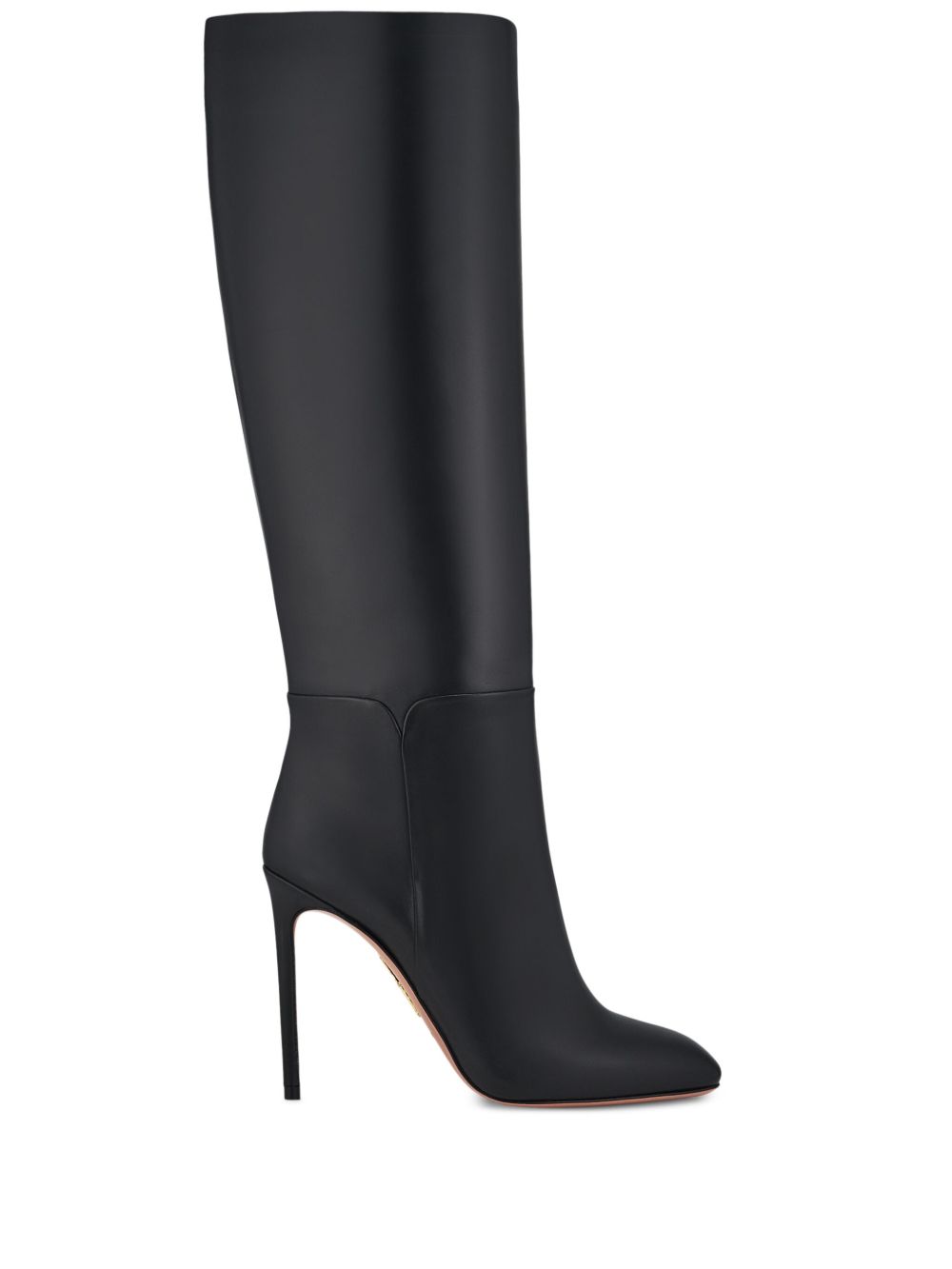 Aquazzura Sellier 高筒靴（10.5厘米） - 黑色
