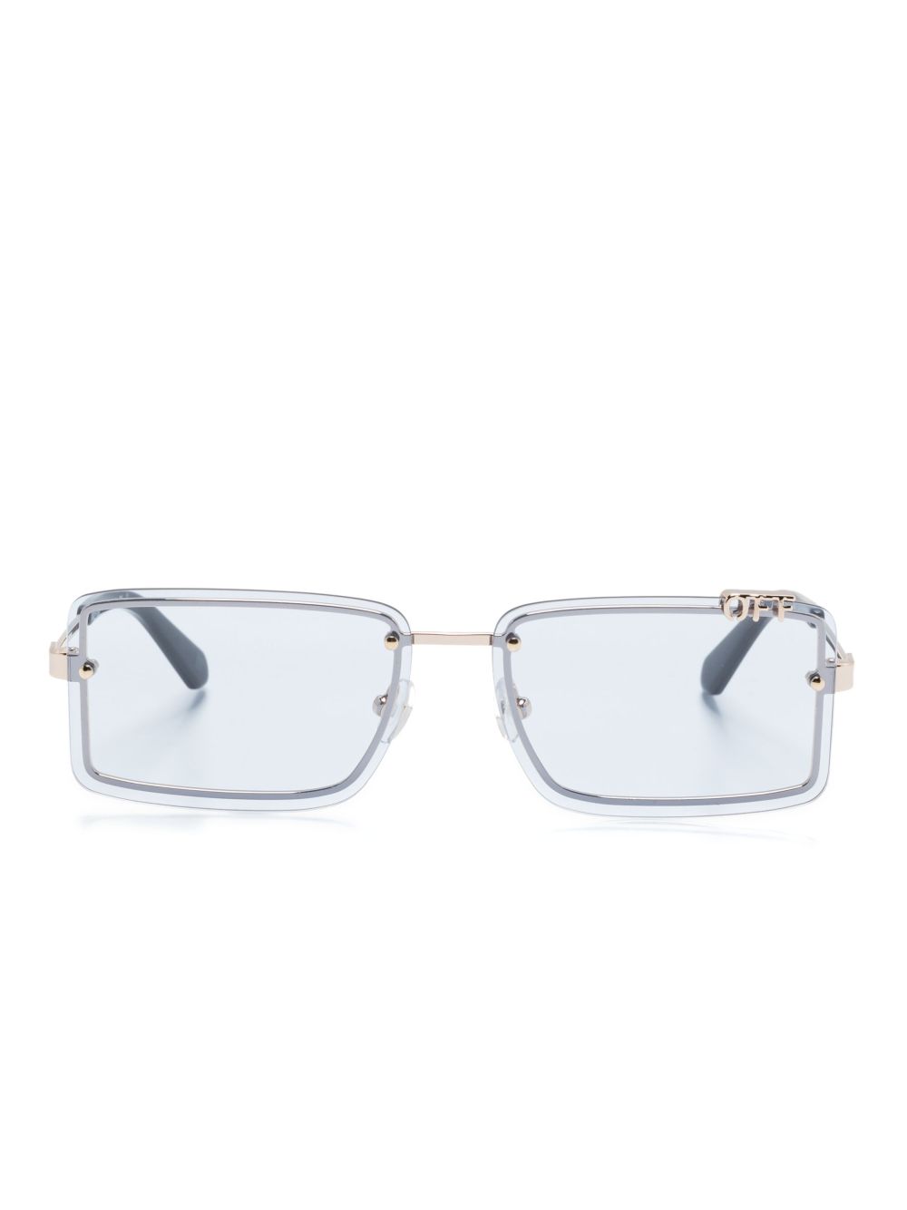 Off-White Eyewear Tampa 太阳眼镜 - 蓝色