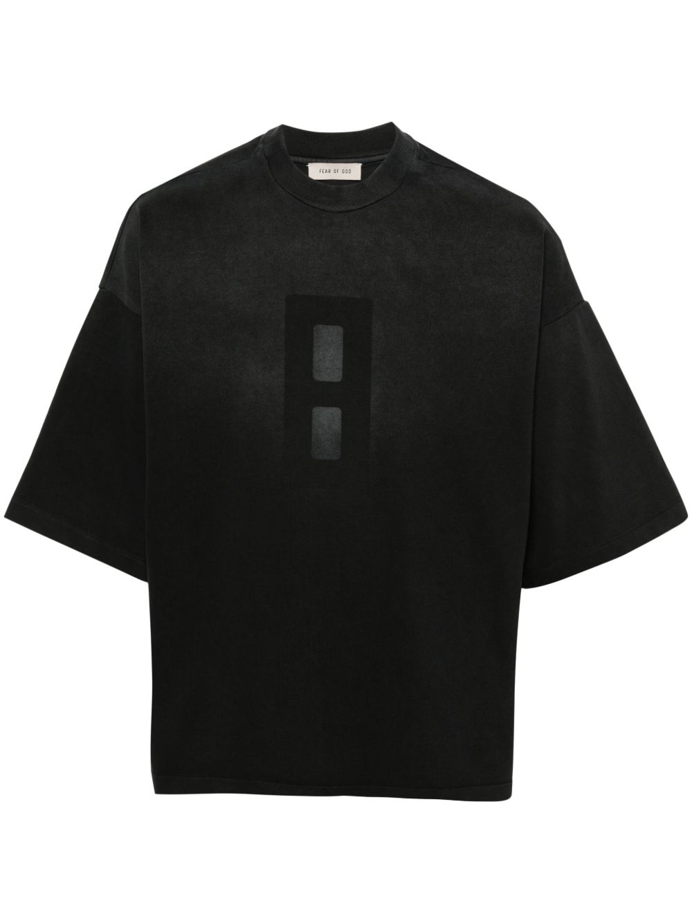 Fear Of God Airbrush 8 数字印花T恤 - 黑色