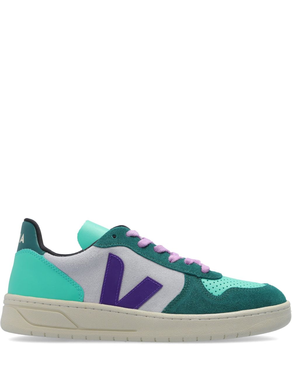 VEJA V-10 板鞋 - 绿色