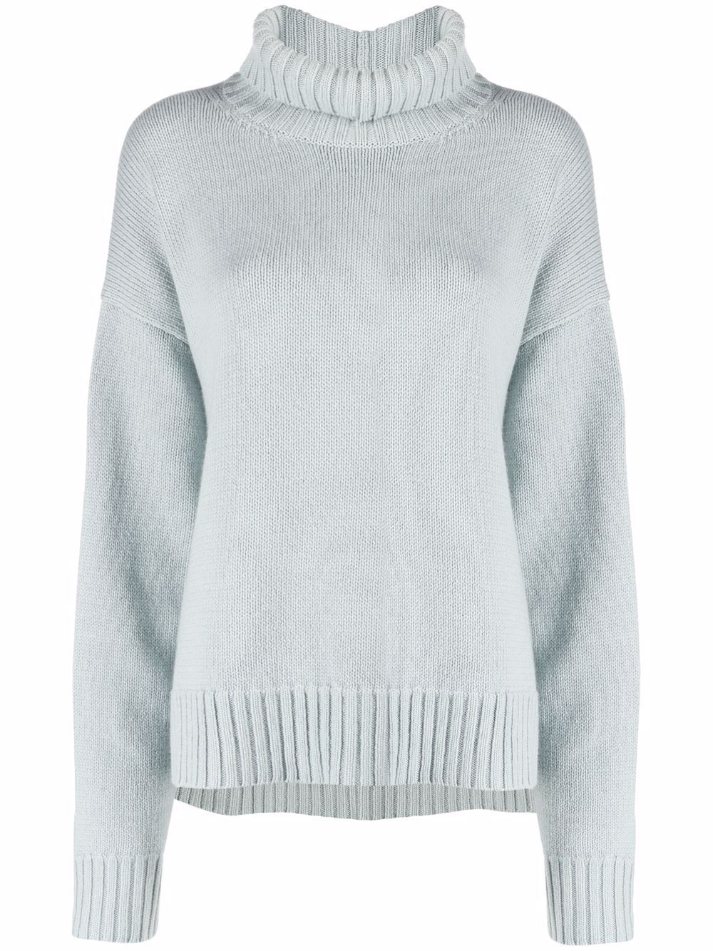 Jil Sander 高领毛衣 - 蓝色