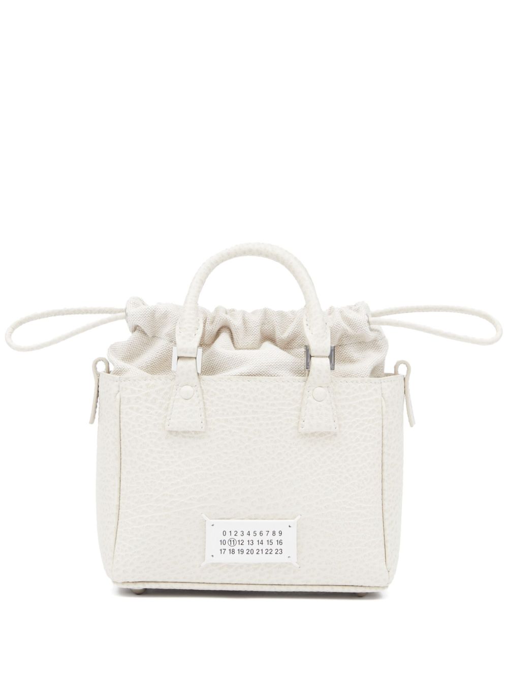 Maison Margiela 5AC 皮质手提包 - 白色