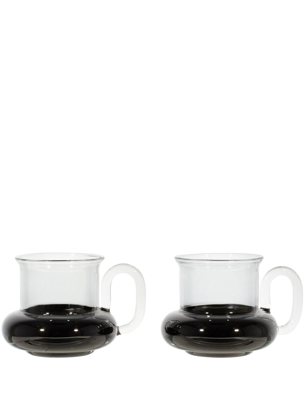 Tom Dixon Bump 茶杯（两件装） - 黑色