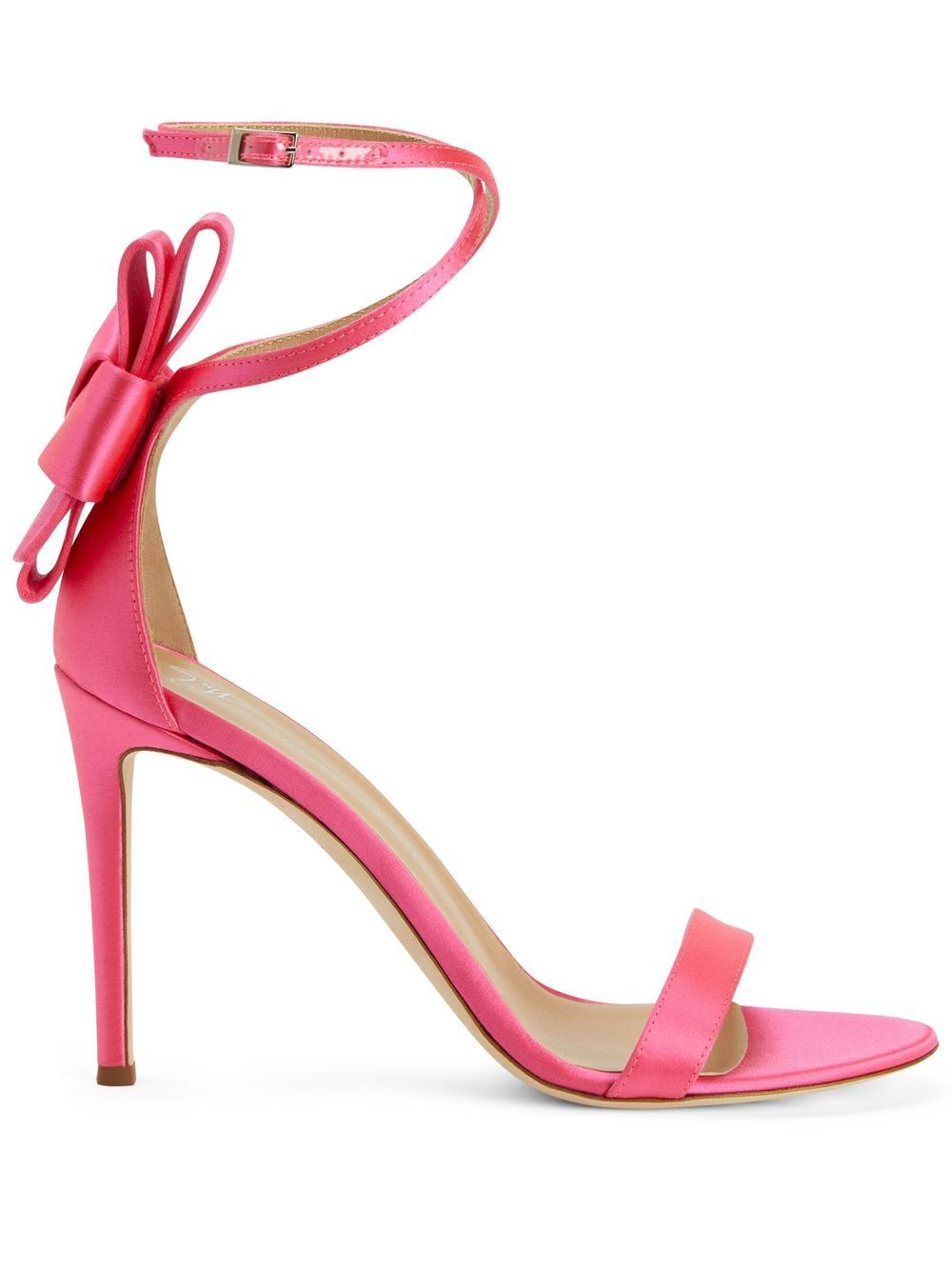 Giuseppe Zanotti Jodene 蝴蝶结细节凉鞋 - 粉色