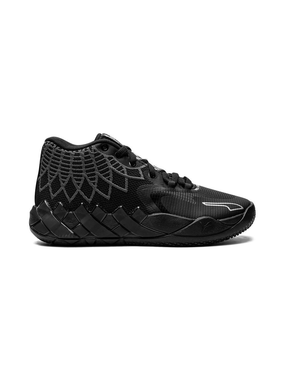 Puma Kids MB1 高帮运动鞋 - 黑色