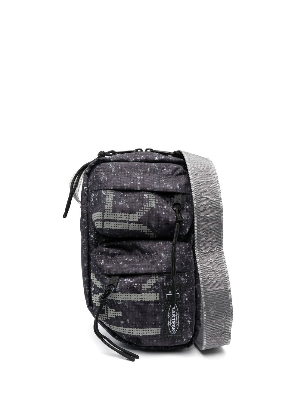 Eastpak logo印花邮差包 - 蓝色