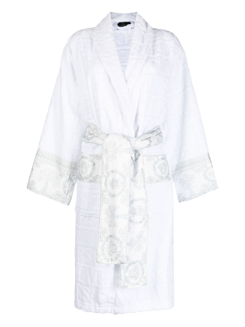 Versace I Love Baroque 浴袍 - 白色
