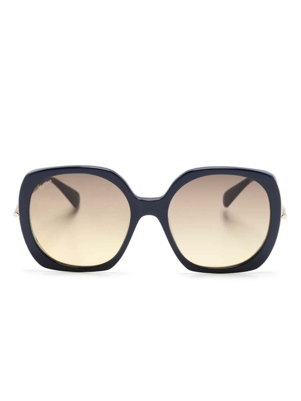 Max Mara Eyewear 方框太阳眼镜 - 蓝色