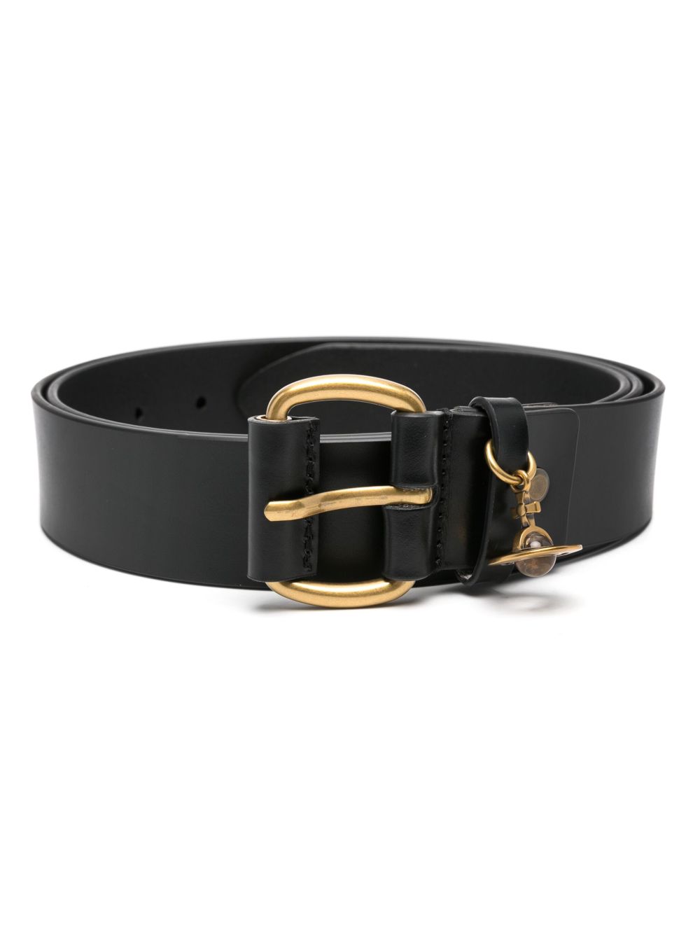 Vivienne Westwood Alex 吊饰腰带 - 黑色