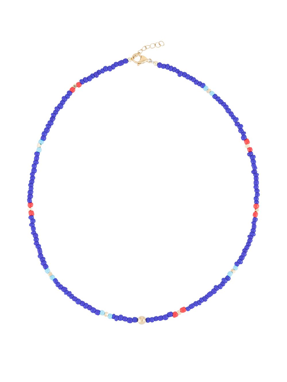 Nialaya Jewelry 环绕串珠手链 - 蓝色
