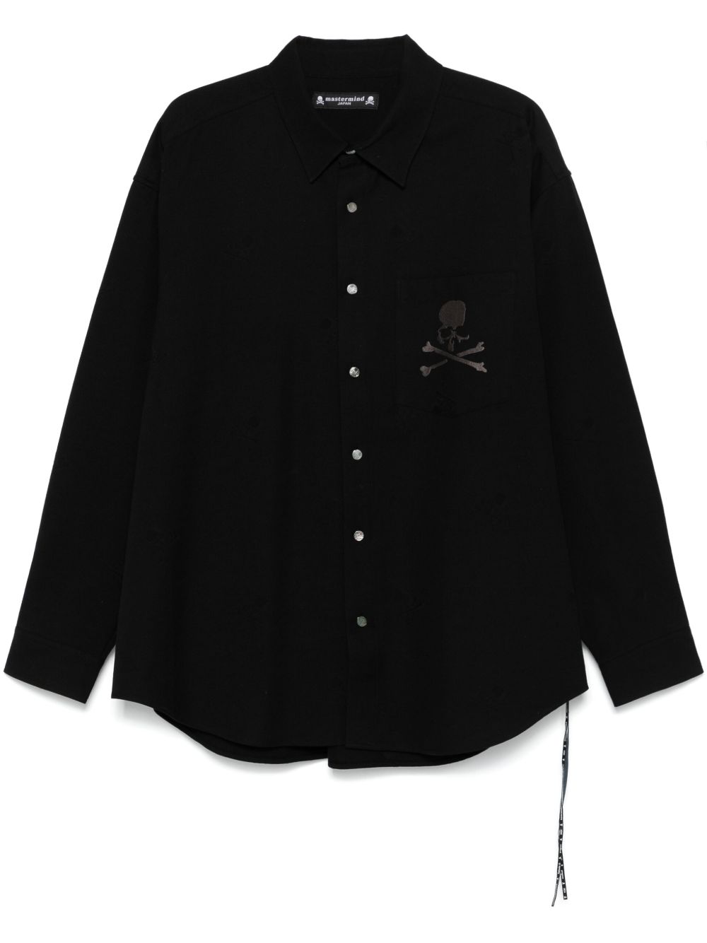 Mastermind Japan 法兰绒衬衫 - 黑色