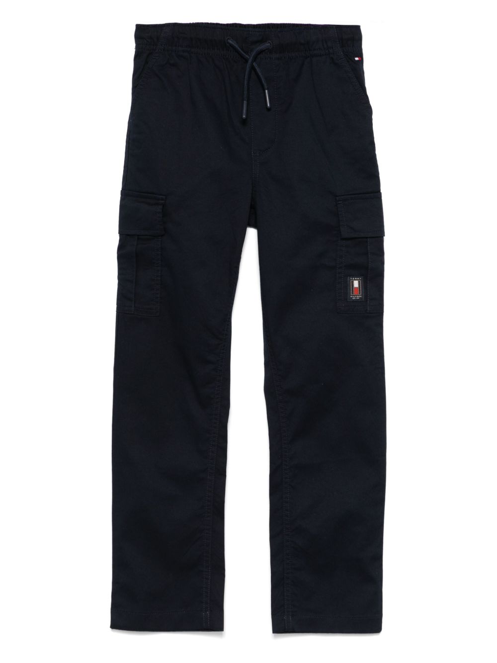 Tommy Hilfiger Junior 经典工装裤 - 蓝色