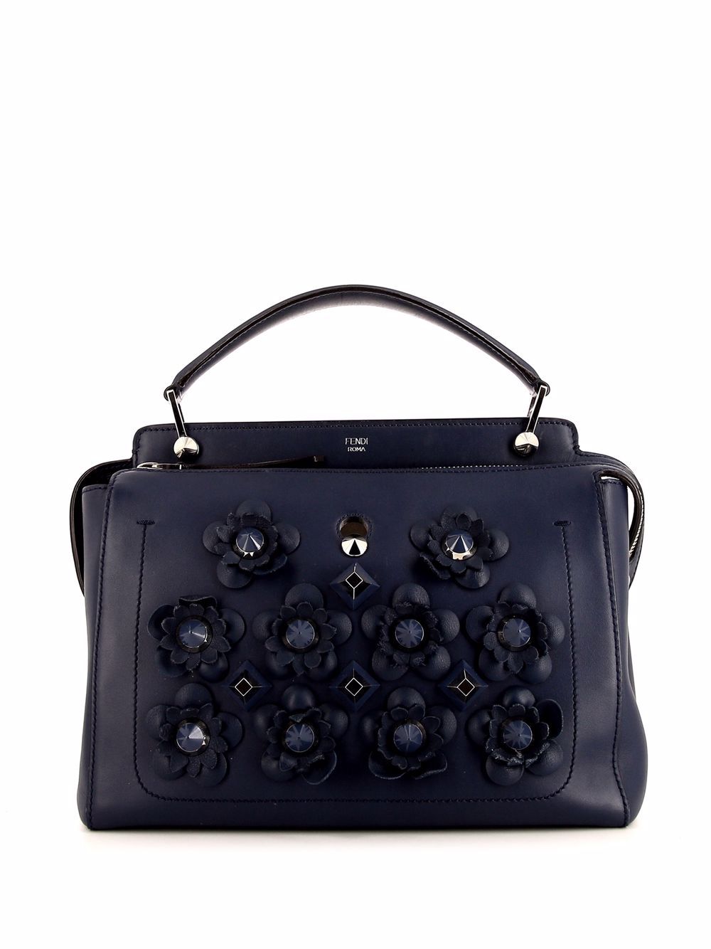 Fendi Pre-Owned 芬迪 Dotcom 单肩包（2020年典藏款） - 蓝色